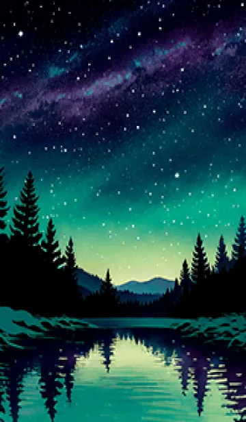 [LINE着せ替え] 穏やかな夜景の着せかえ/578の画像1