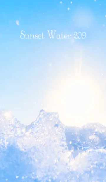 [LINE着せ替え] SunsetWater 209の画像1