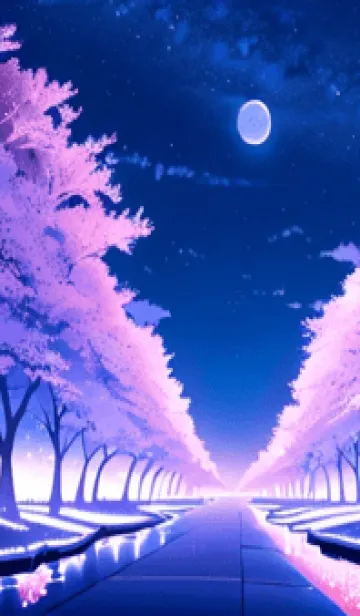 [LINE着せ替え] 冬のサクラ #CIIaZ010。の画像1