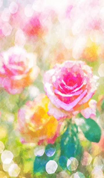 [LINE着せ替え] 薔薇(バラ)の花の着せかえ(R2526)の画像1