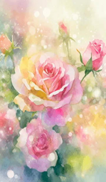 [LINE着せ替え] 薔薇(バラ)の花の着せかえ(R2528)の画像1