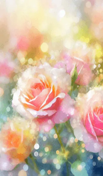 [LINE着せ替え] 薔薇(バラ)の花の着せかえ(R2529)の画像1