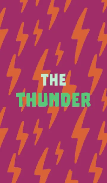 [LINE着せ替え] ザ サンダー .73の画像1