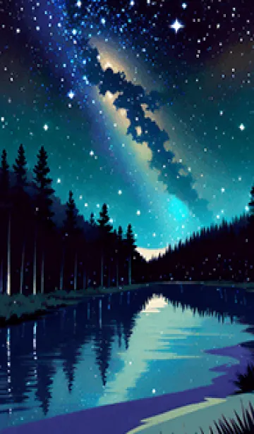 [LINE着せ替え] 穏やかな夜景の着せかえ/590の画像1