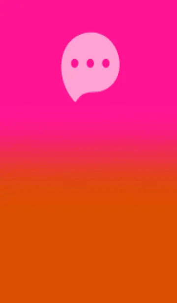 [LINE着せ替え] Deep Pink & Deep Orange V7 (JP)の画像1
