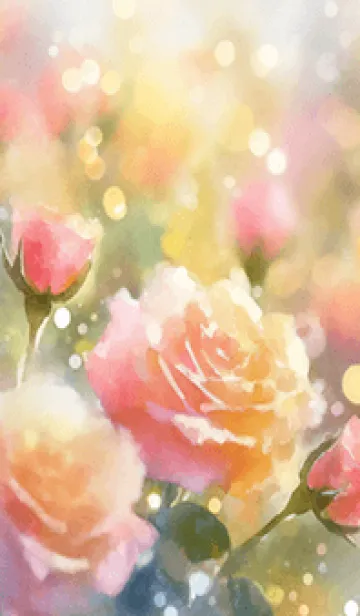 [LINE着せ替え] 薔薇(バラ)の花の着せかえ(R2534)の画像1