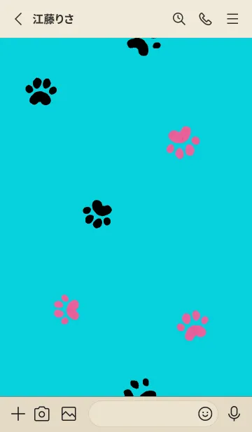 [LINE着せ替え] クッキーとこっぺの画像2