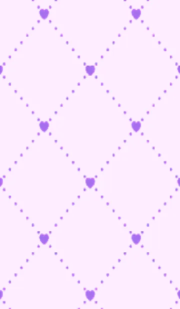 [LINE着せ替え] ハート レース .71の画像1