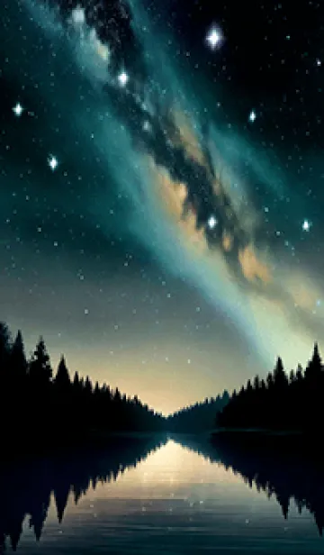 [LINE着せ替え] 穏やかな夜景の着せかえ/593の画像1