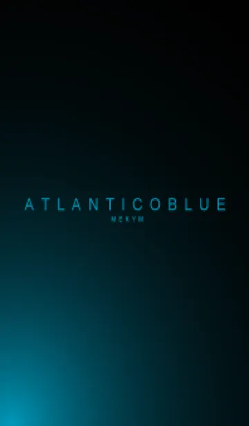 [LINE着せ替え] ATLANTICOBLUELIGHT -MEKYM-の画像1