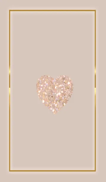 [LINE着せ替え] orangeお洒落なキラキラ柄12_1の画像1