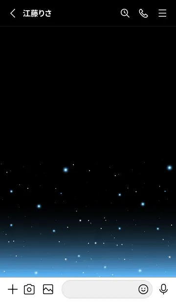 [LINE着せ替え] LIGHT-GRADATION STAR 3の画像2