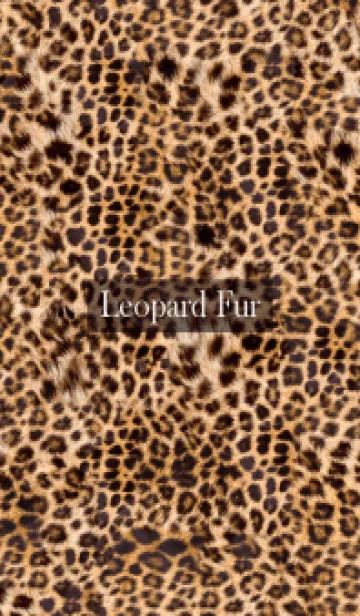 [LINE着せ替え] Leopard Fur 9の画像1