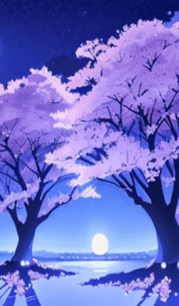 [LINE着せ替え] 冬のサクラ #CIIaZ22。の画像1