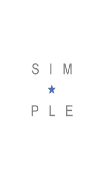 [LINE着せ替え] SIMPLE STAR 96の画像1