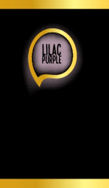 [LINE着せ替え] Lilac Purple  In Black Theme (JP)の画像1