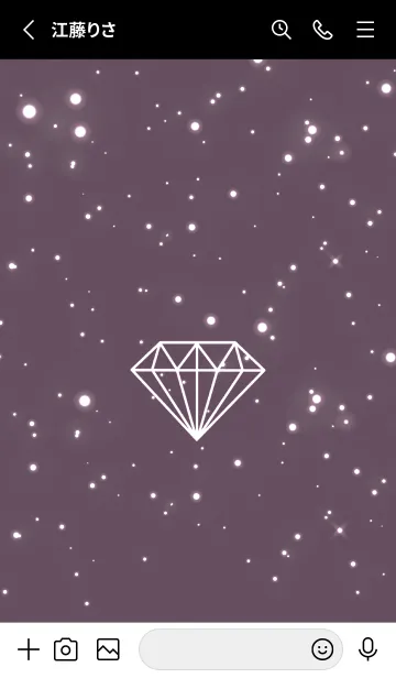 [LINE着せ替え] シャイン ダイヤモンド 96の画像2