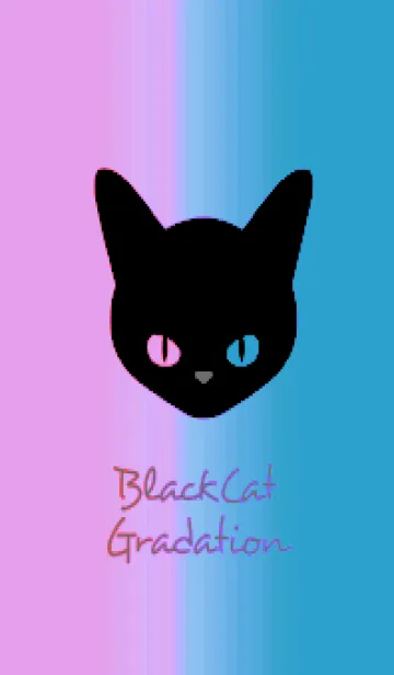 [LINE着せ替え] ブラック キャット 261の画像1