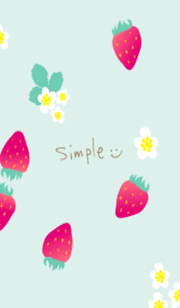 [LINE着せ替え] いちご くすみカラー23の画像1