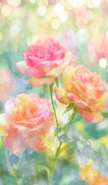 [LINE着せ替え] 薔薇(バラ)の花の着せかえ(R2547)の画像1