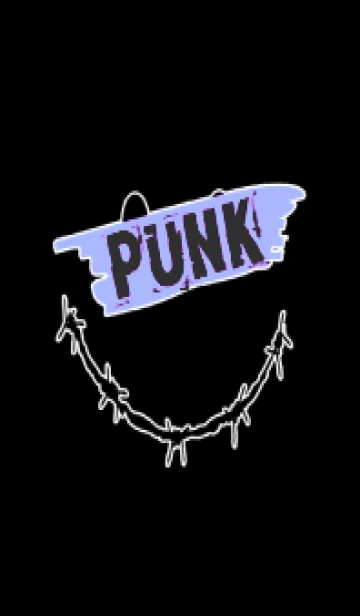 [LINE着せ替え] パンク スマイル 8の画像1