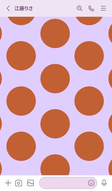 [LINE着せ替え] ドット _18の画像2