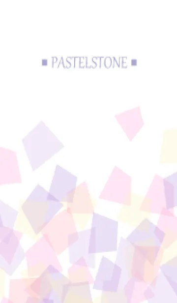 [LINE着せ替え] Pastel Stone 85の画像1