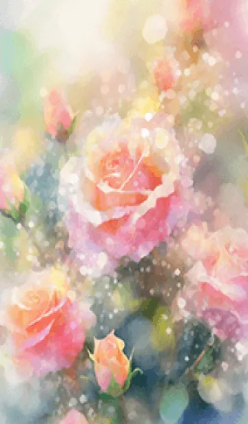 [LINE着せ替え] 薔薇(バラ)の花の着せかえ(R2552)の画像1