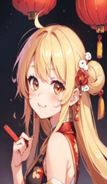 [LINE着せ替え] 新年、幸福を届ける O 27の画像1