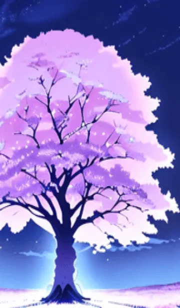 [LINE着せ替え] 冬のサクラ #CIIaZ23。の画像1