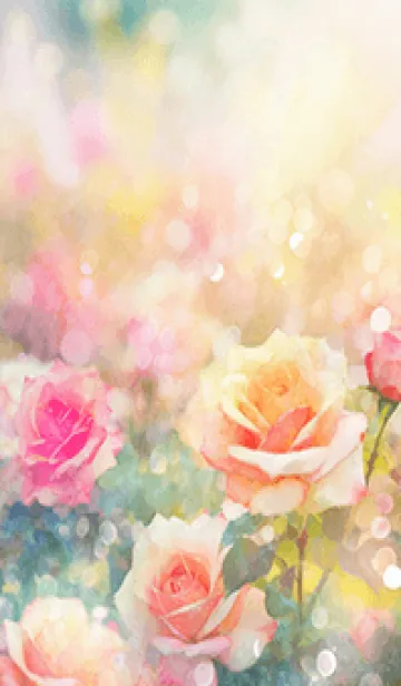 [LINE着せ替え] 薔薇(バラ)の花の着せかえ(R2555)の画像1