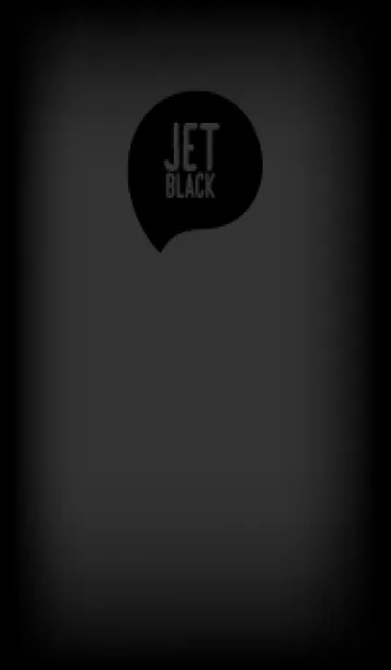 [LINE着せ替え] Black & jet black Theme V7 (JP)の画像1