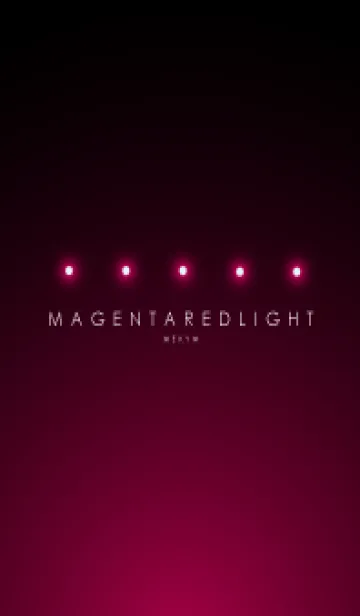 [LINE着せ替え] MAGENTA RED LIGHT. -MEKYM-の画像1
