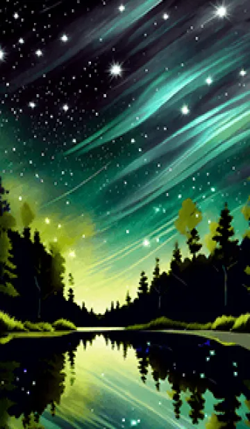 [LINE着せ替え] 穏やかな夜景の着せかえ/615の画像1