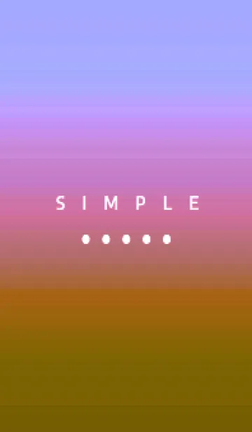 [LINE着せ替え] シンプル ミニドット グラデーション 33の画像1