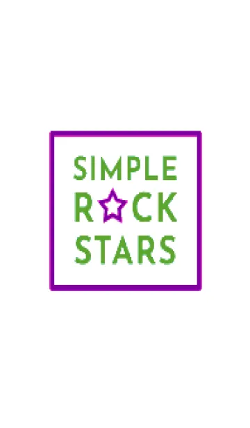 [LINE着せ替え] シンプル ロック スター 210の画像1