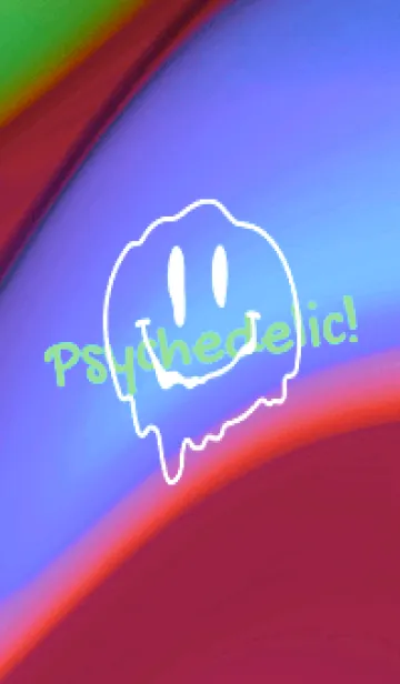 [LINE着せ替え] サイケデリック スマイル .97の画像1