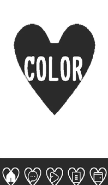 [LINE着せ替え] bw color F53の画像1