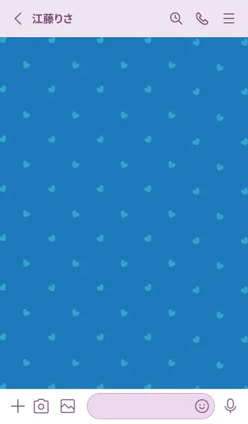 [LINE着せ替え] シンプル ミニ ハート -44の画像2