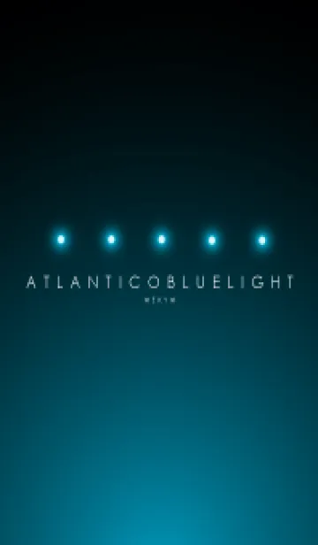 [LINE着せ替え] ATLANTICO BLUE LIGHT. -MEKYM-の画像1
