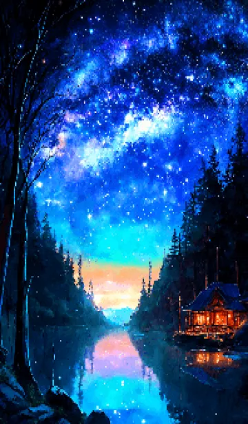 [LINE着せ替え] 天の川 V.5の画像1