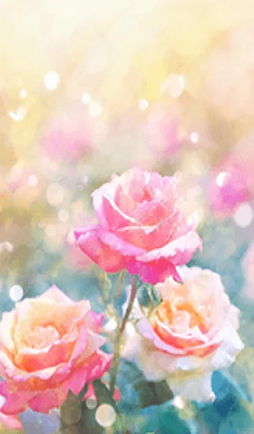 [LINE着せ替え] 薔薇(バラ)の花の着せかえ(R2560)の画像1