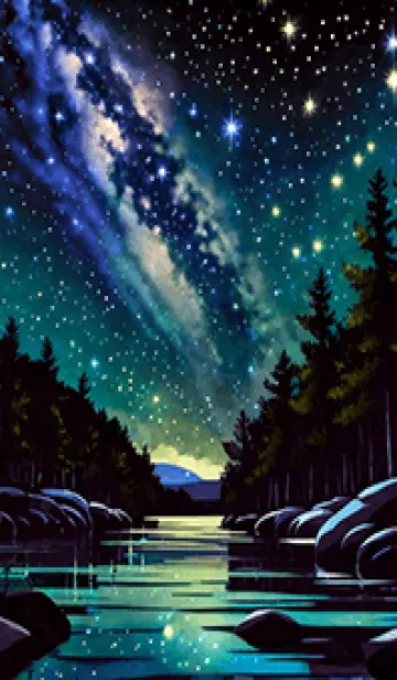 [LINE着せ替え] 穏やかな夜景の着せかえ/620の画像1