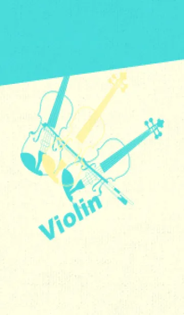 [LINE着せ替え] Violin 3カラー -クリームの画像1