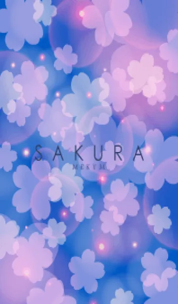[LINE着せ替え] Cherry Blossoms NIGHT-SAKURAの画像1
