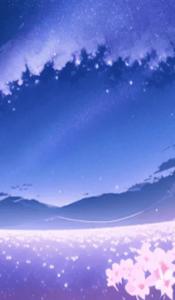 [LINE着せ替え] 冬のサクラ #CIIaZ220。の画像1