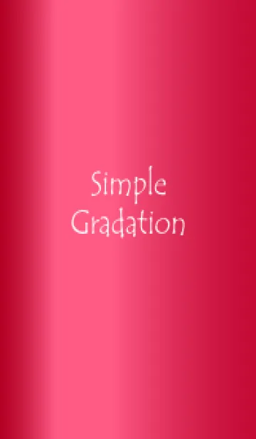 [LINE着せ替え] Simple Gradation -GlossyRed 16-の画像1