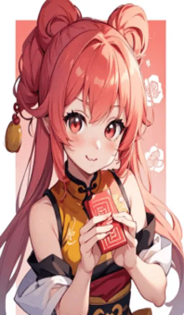 [LINE着せ替え] 新年、幸福を届ける N 11の画像1