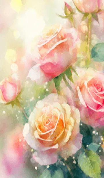 [LINE着せ替え] 薔薇(バラ)の花の着せかえ(R2575)の画像1