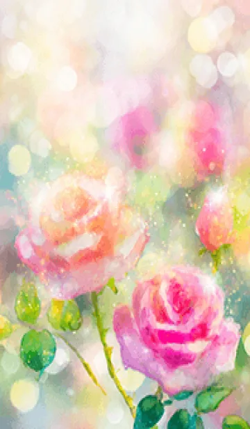 [LINE着せ替え] 薔薇(バラ)の花の着せかえ(R2576)の画像1